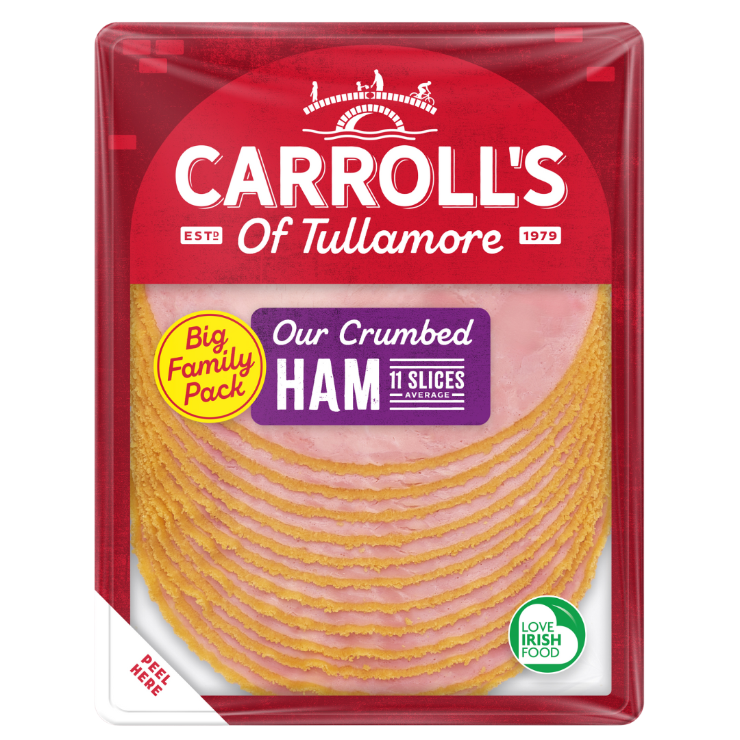 Carroll's Big Value Crumbed Ham 245g