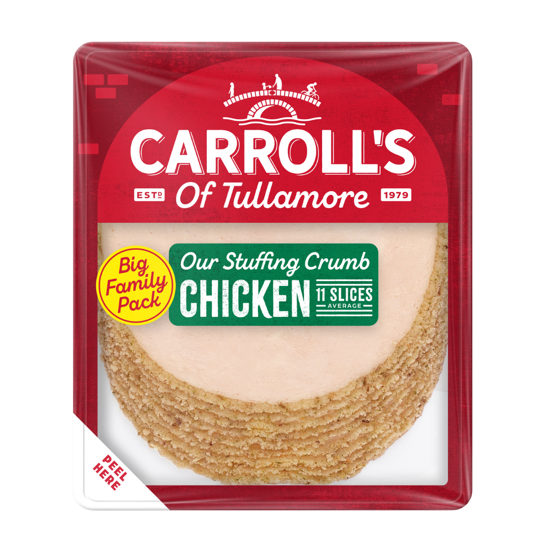 Carroll's Big Value Stuffing Crumbed Chicken 210g