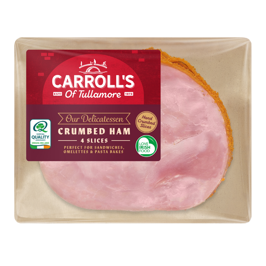 Carrolls Grab & Go Crumbed Ham 130g