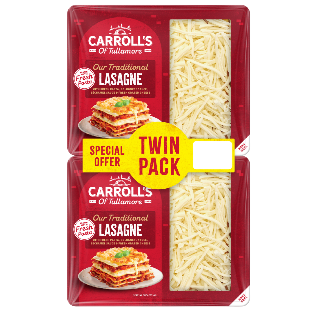 Carrolls Trad Lasagne Twin Pack