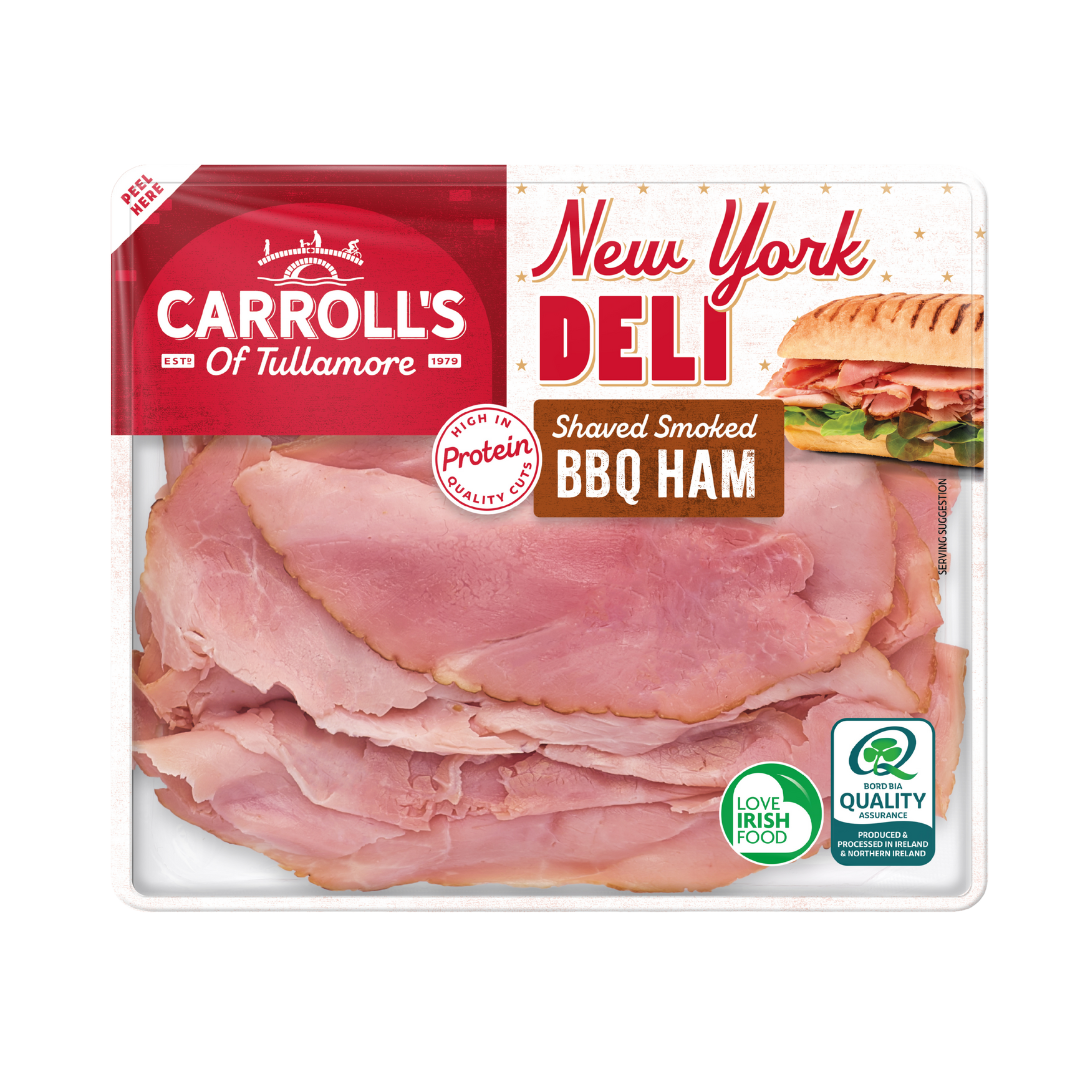 NYD Shaved Smoked BBQ Ham 90g